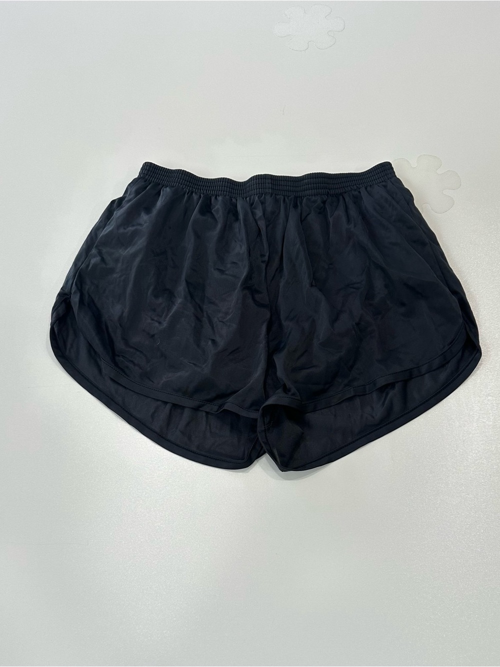 Soffe Running Short Women's Size Large Color Black Light Weight 100% Nylon